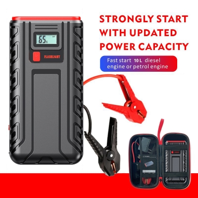 ZYE 12V battery booster car jump starter 18000mah 20000mah 1000a 2000a emergency tool 